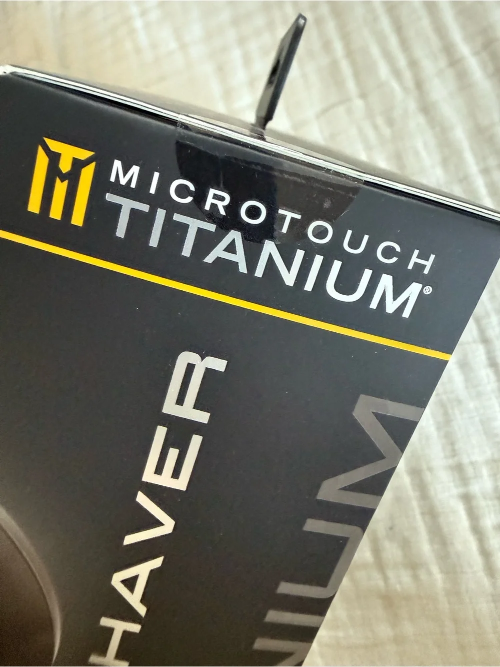 NIB Sealed MicroTouch Titanium Head Shaver